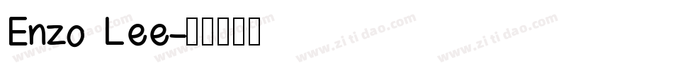 Enzo Lee字体转换